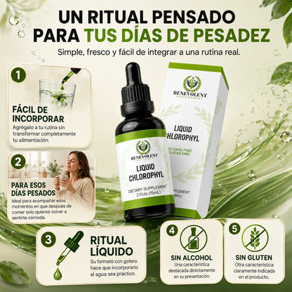 Clorofila Líquida | Tu Aliada en Tu Salud | 15 Gotas al Día