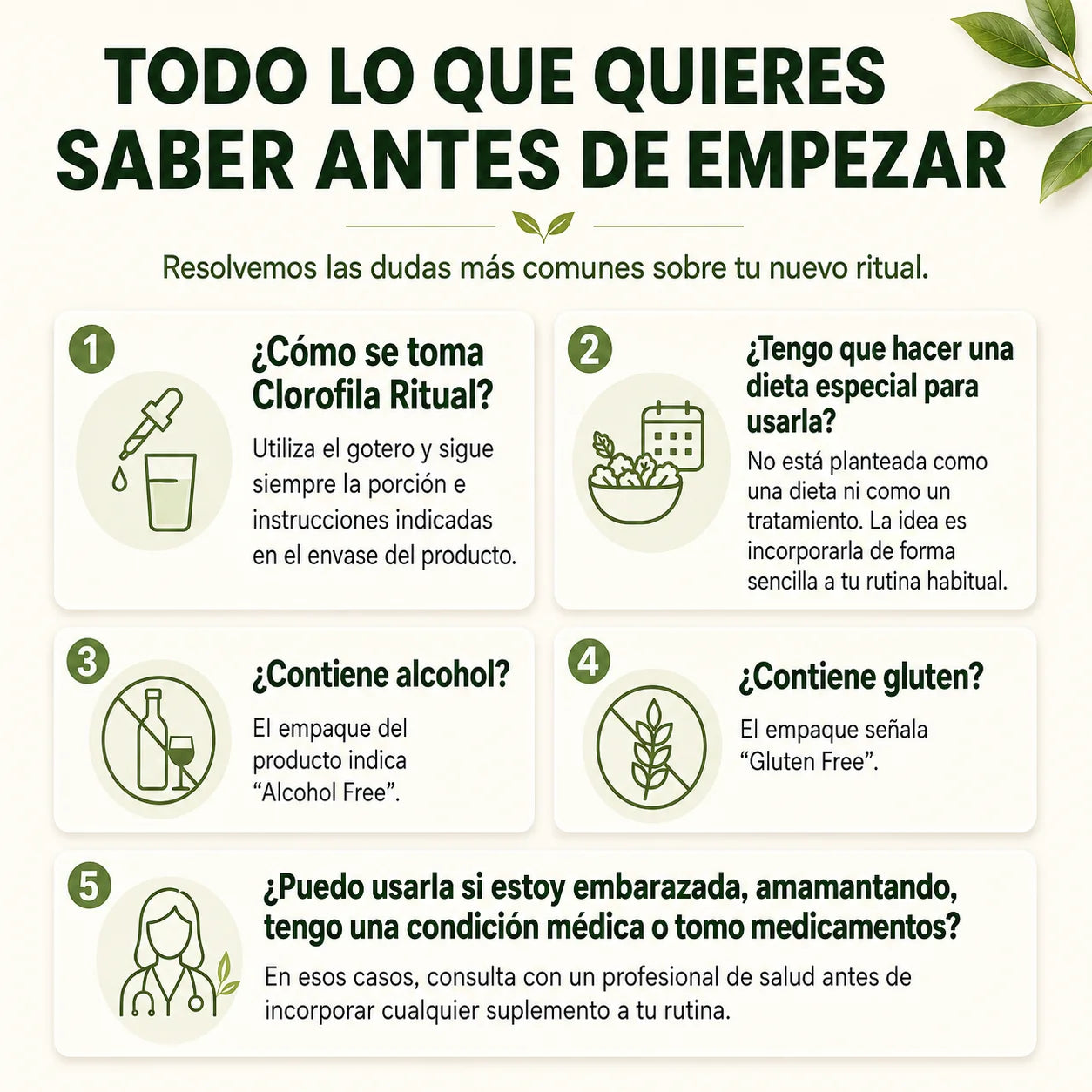 Clorofila Líquida | Tu Aliada en Tu Salud | 15 Gotas al Día