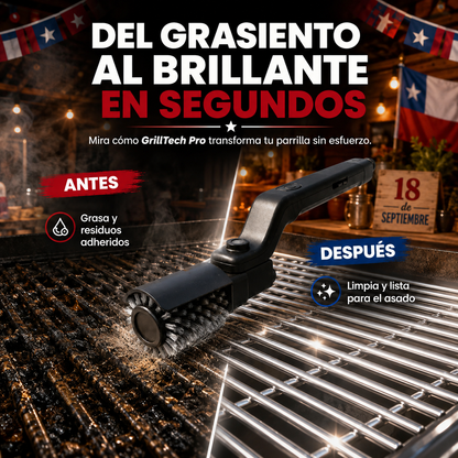 GrillTech Pro l Limpieza y pulido de tu parrilla en 30 segundos