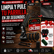 GrillTech Pro l Limpieza y pulido de tu parrilla en 30 segundos