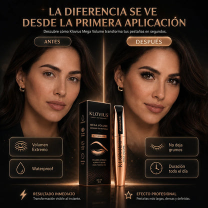 2x1 Klovius l Máscara de Pestañas Premium l Edición Limitada