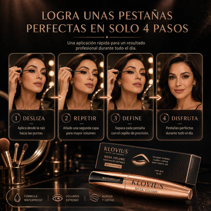 2x1 Klovius l Máscara de Pestañas Premium l Edición Limitada