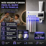 OralGuard l Esterilizador UV y Dispensador de Pasta Dental