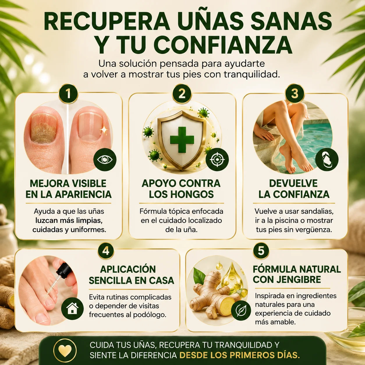 Adiós Hongos l Vuelve a lucir Uñas Sanas l Elimina en Solo 7 Días